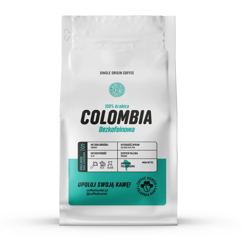 Kawa Colombia Bezkofeinowa Coffee Hunter