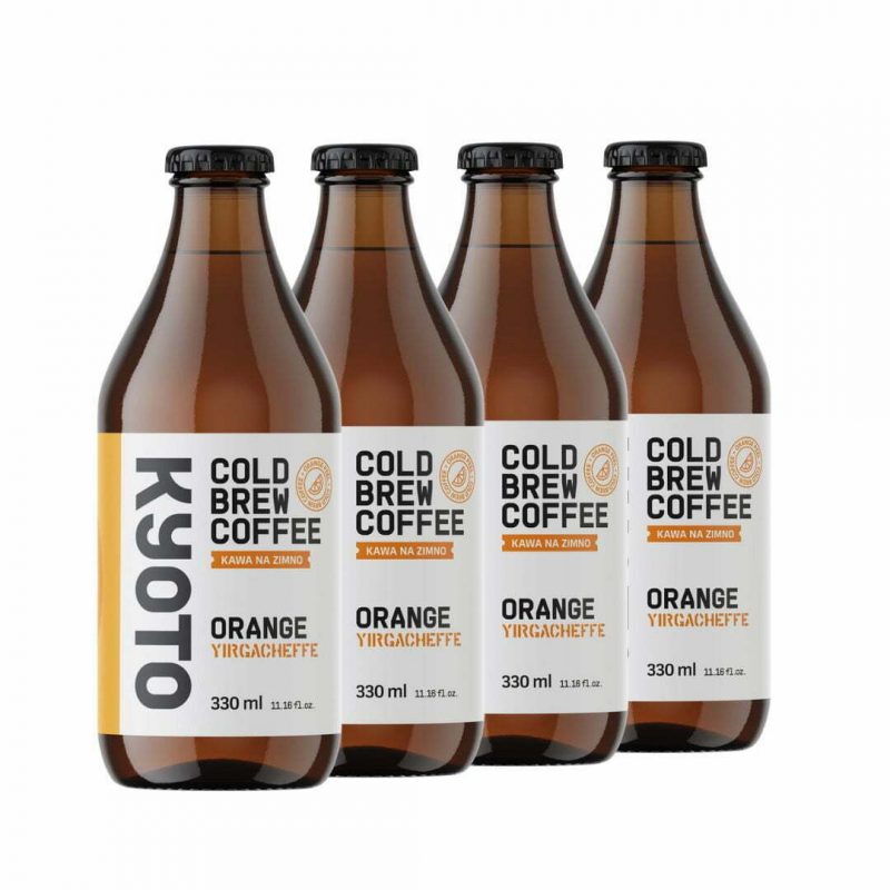 Kyoto Zestaw Orange Cold Brew Coffee x 4
